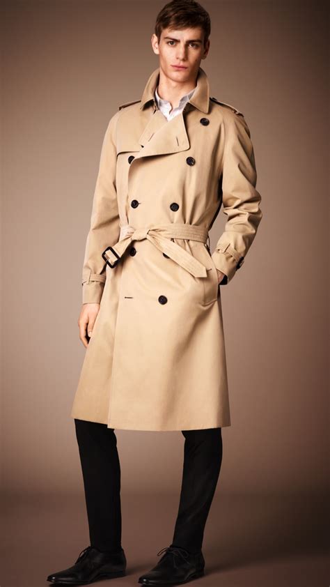 burberry trench men'